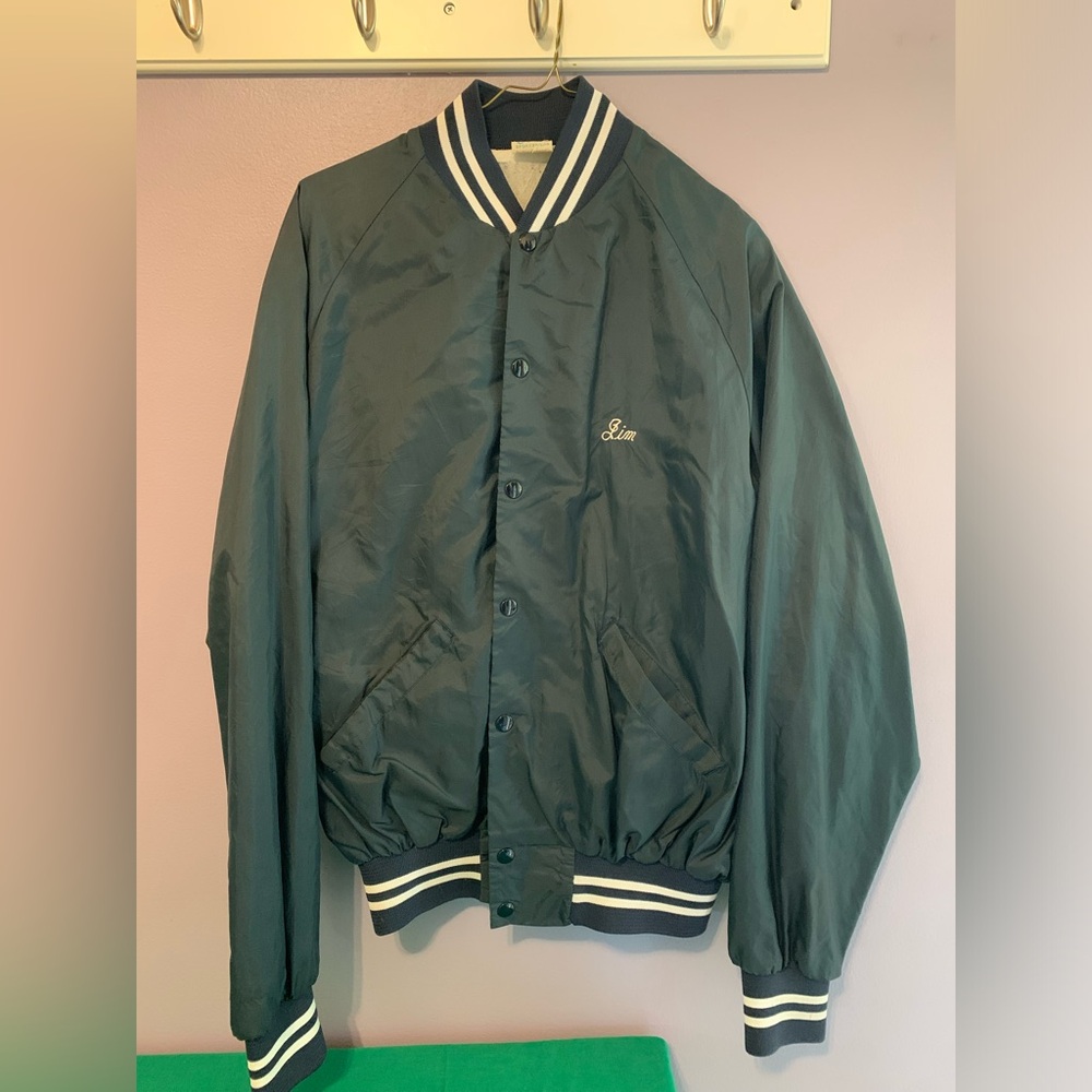 Vintage Windbreaker with Jim embroidery XL